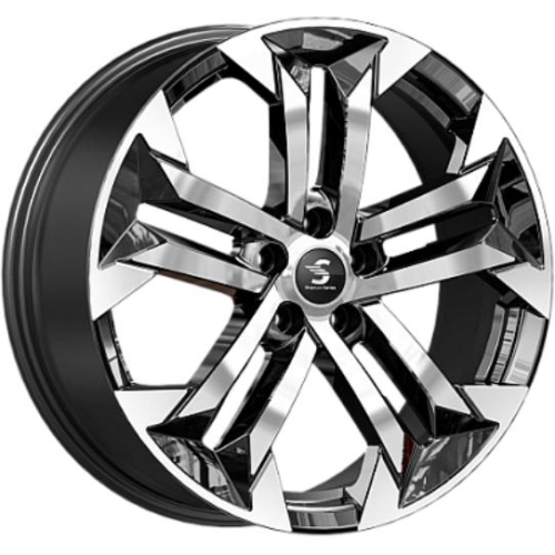 Диски K&K KP015 7.5x19 5*108 ET46 DIA63.3 Алмаз черный Литой купить с бесплатной доставкой в пункты выдачи в Петербурге